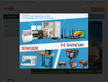 Tablet Screenshot of amedokenya.com